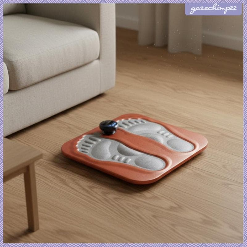 [Gazechimp] Dispositivo Massageador De Pés Intensidade Ajustável Almofada De Massagem Muscular Elétrico Tapete De Cuidad