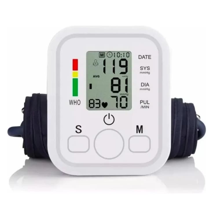 Aparelho Medidor De Pressão Digital Automático de Braço Monitor de Presão Arterial