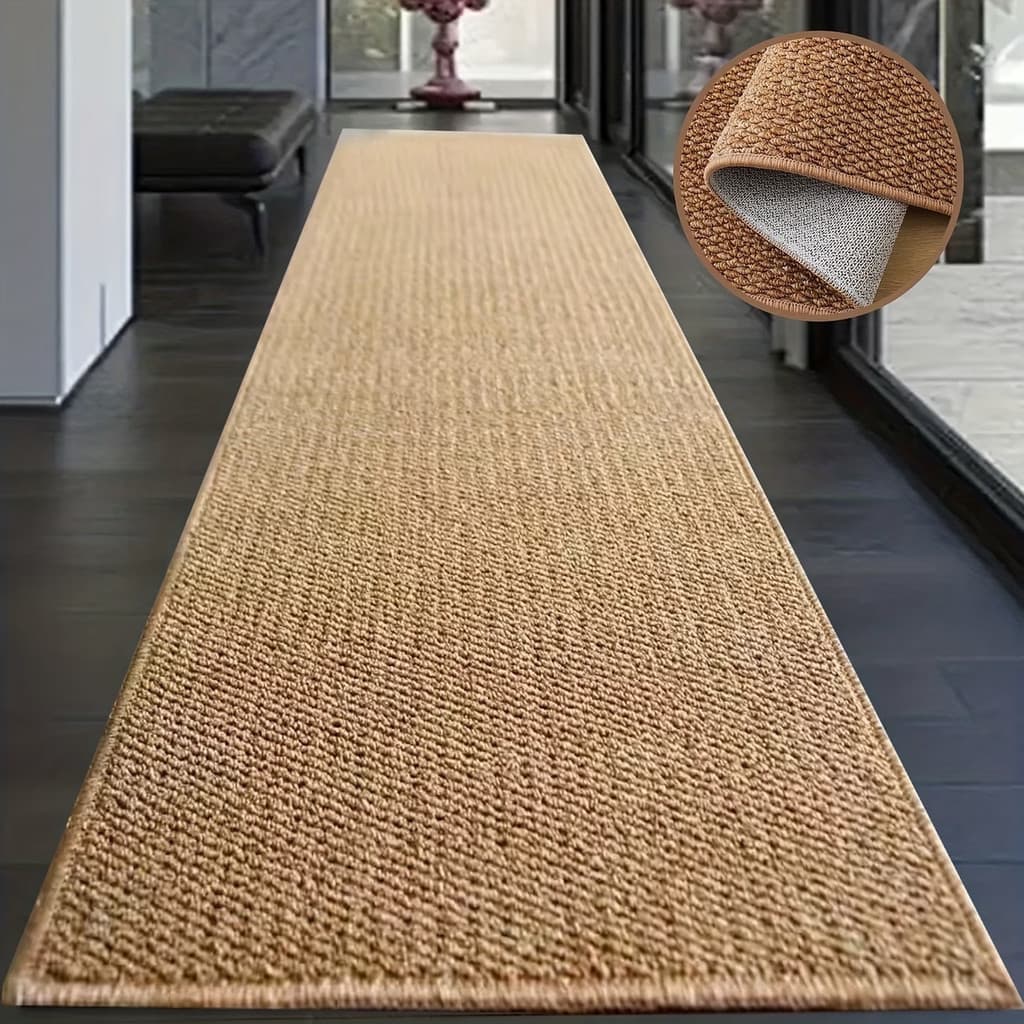 Imitação de Sisal cozinha tapete Pet abacaxi anel sala estar quarto sofá cabeceira casa antiderrapante tapete