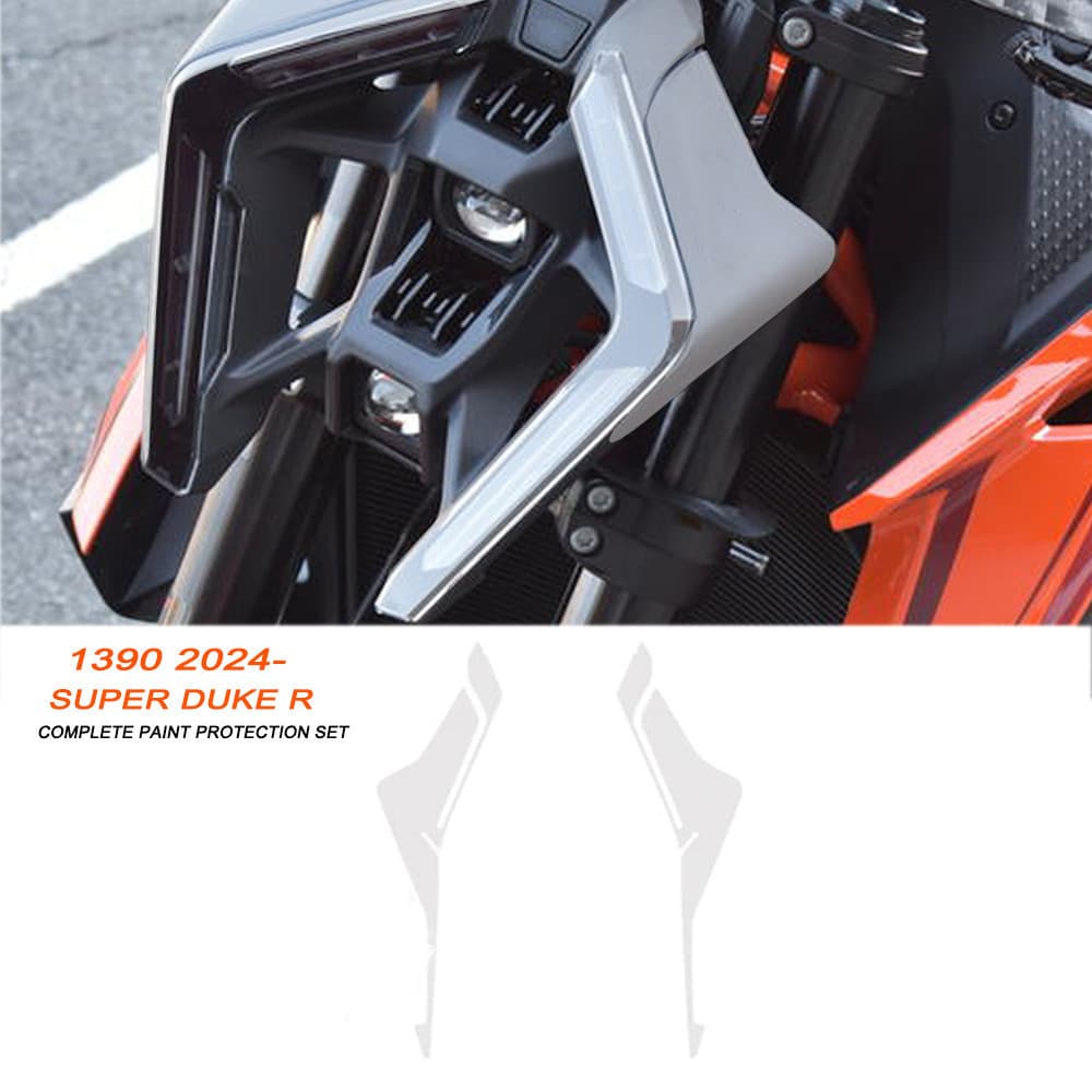 Para 1390 Super Duke R 2024 Acessórios TPU Proteção Corporal Adesivo Faróis Motos Conjunto Completo De Pintura