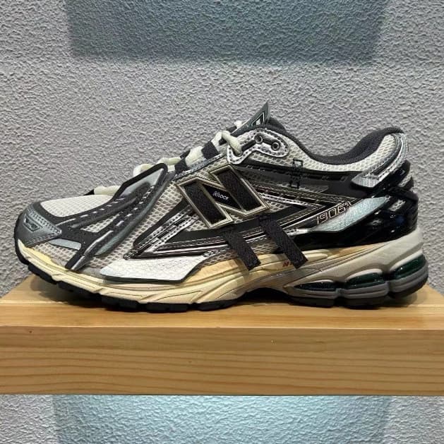 Tênis Masculinos 906 Clássicos Esportivos para Corrida, Tênis Retrô Branco em Malha, Tênis Femininos Marrom Cinza, Tênis