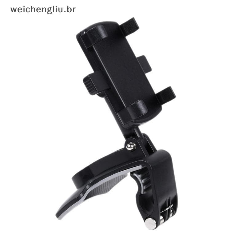 # weicheng Suporte Para Telefone Painel De Carro Celular Clipes Giratórios Smartphone Montagem Em Espelho Com Viseira So