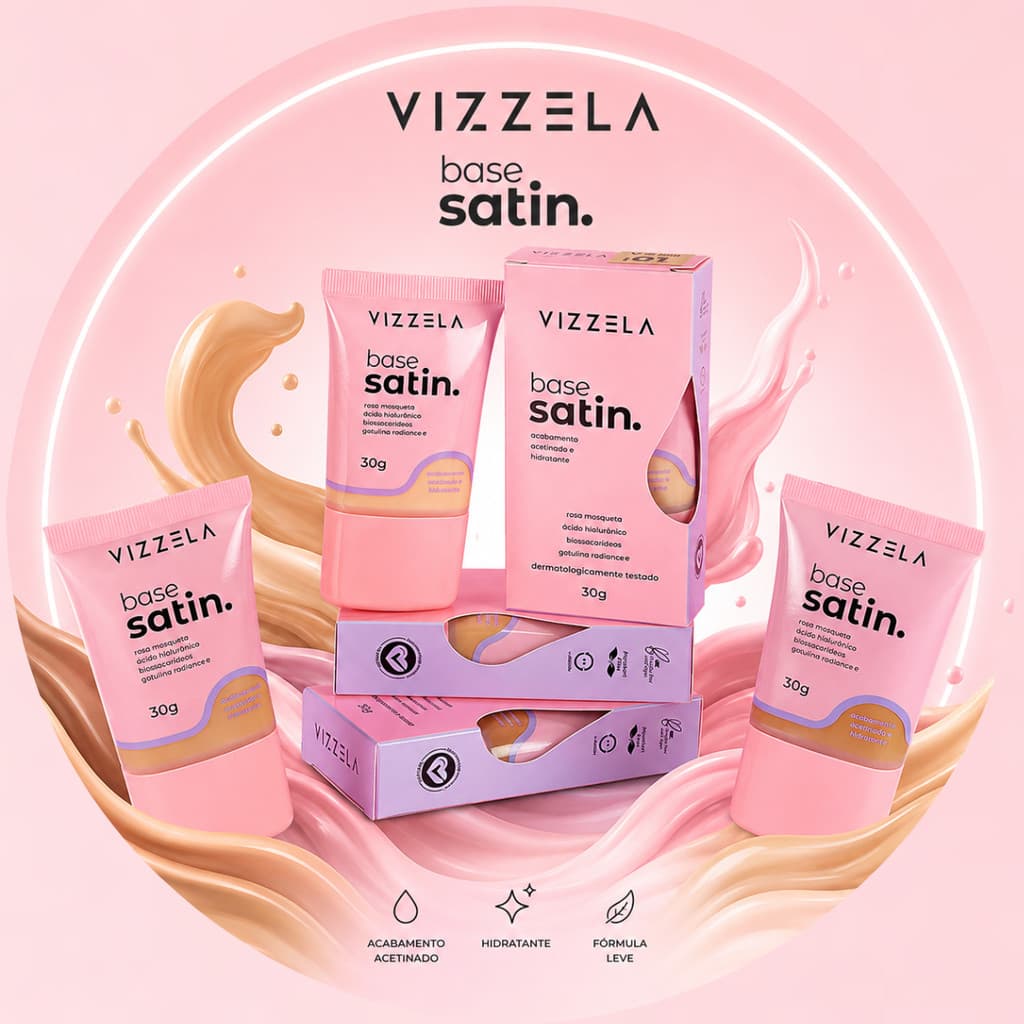 Base Líquida SATIN - Vizzela