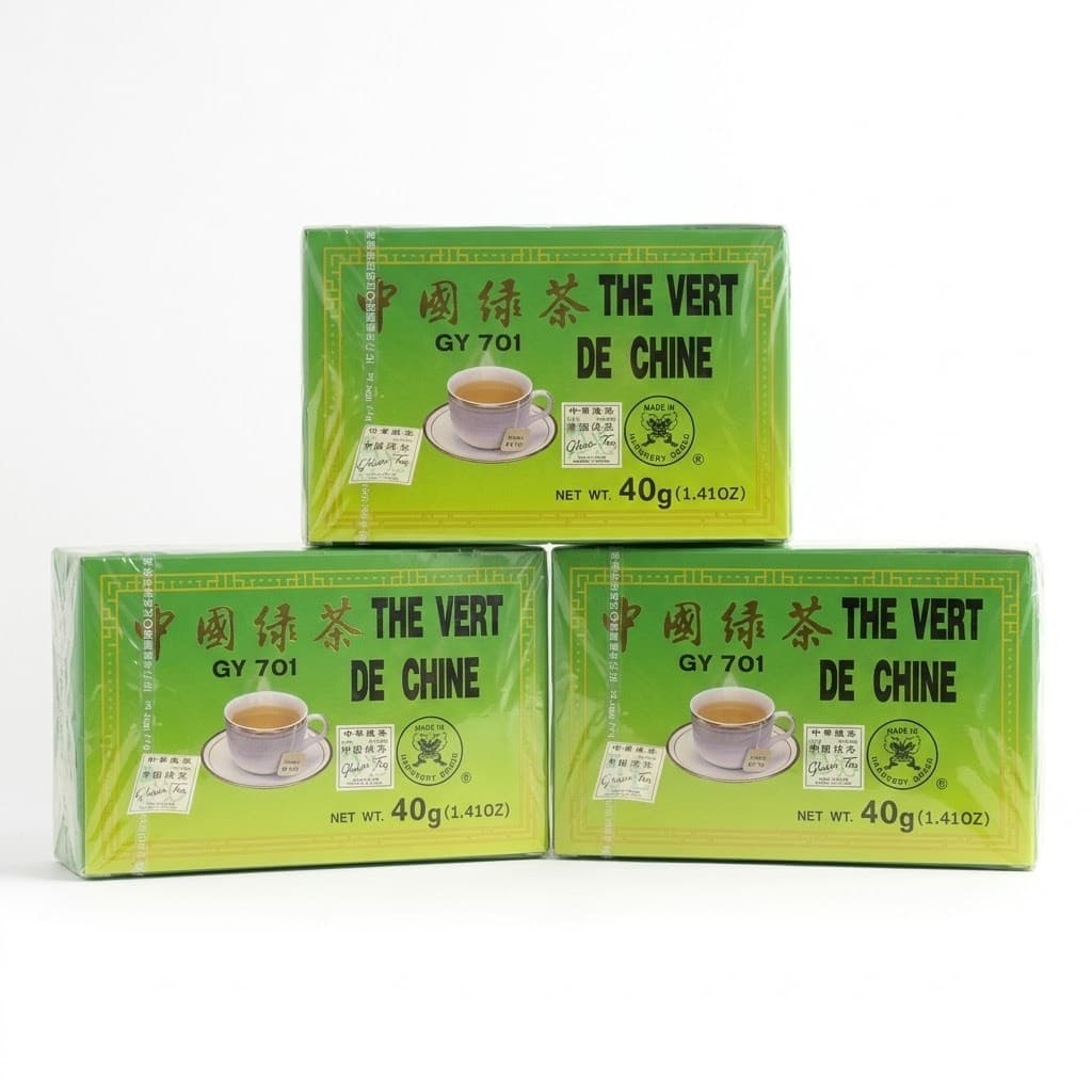 Chá Verde Orgânico 25 Sachês 50g Butterfly Brand (Kit com 3)