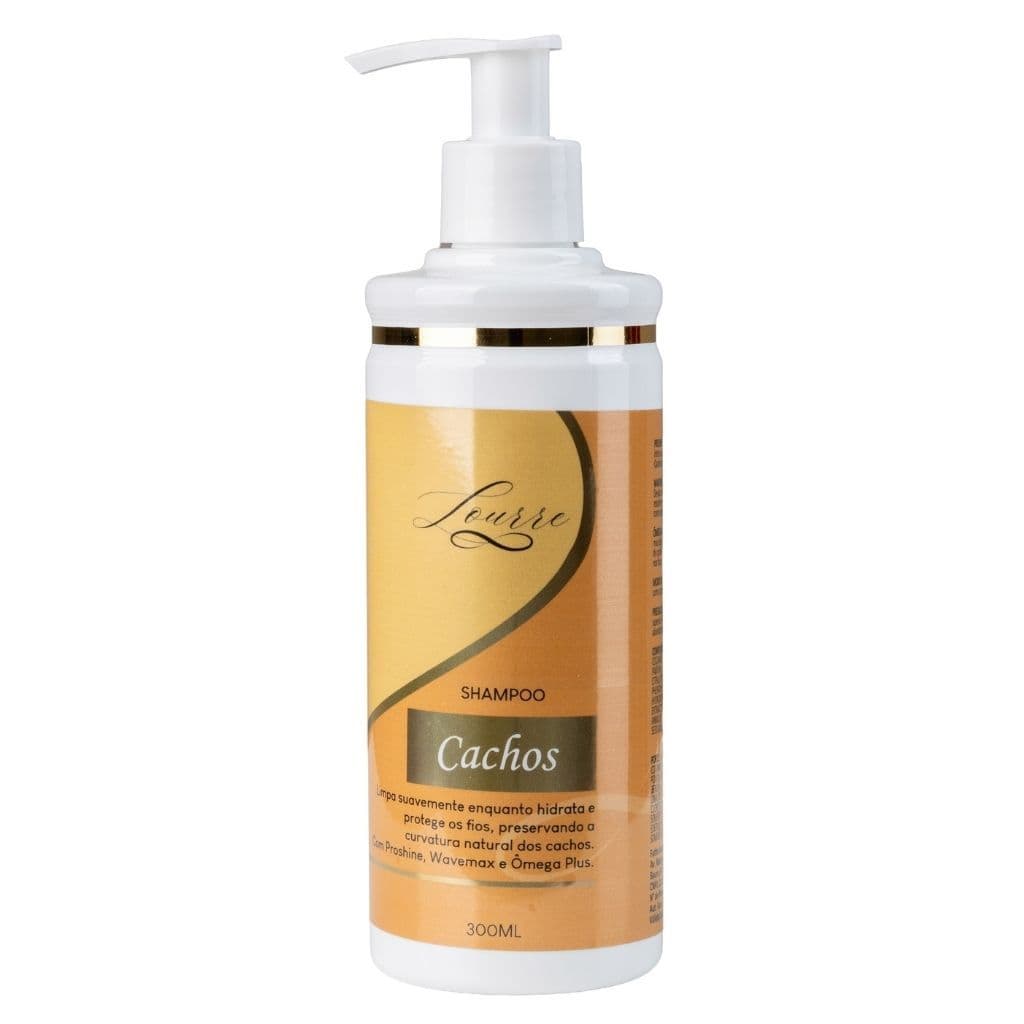Shampoo Hidratante Cachos Brilho Intenso 300ml Lourre