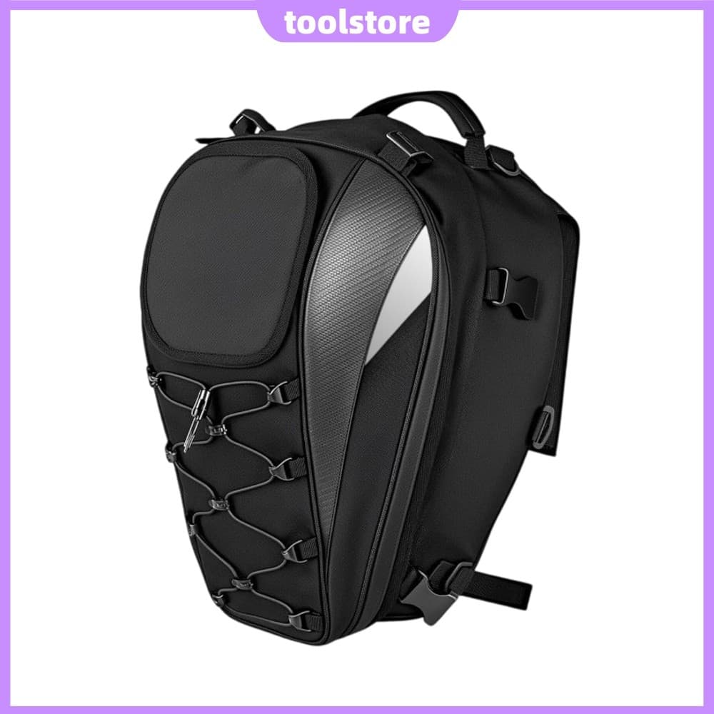 Mochila Para Capacete Multifuncional , Bolsa Traseira Esportes Ao Ar Livre , Acessórios Moto [toolstore.br]