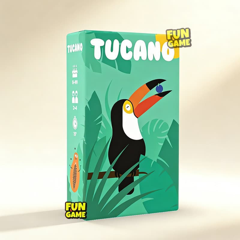 Jogo De Cartas Tucano-Tabuleiro Divertido Para Família , Festa 2 A 4 Jogadores