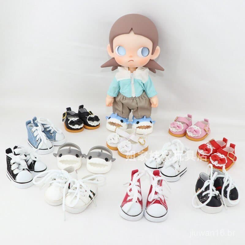 Pop Mart Zsiga's Dream Place Roupas e Sapatos para Bonecas, Bonecas Articuladas em Escala BJD/cm, Vários Sapatos para a 