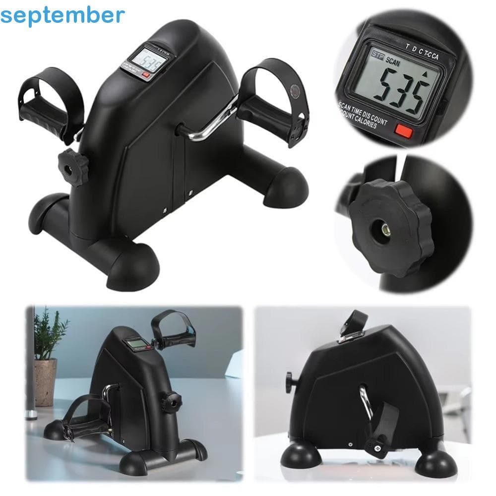 Exercitador De Pedal SEPTEMBERB , Mini Bicicleta Ergométrica Multifuncional Com Tela LCD , Motorizada
