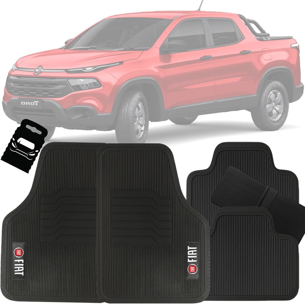 Tapete Toro 2016 2017 2018 2019 2020 2021 2022 2023 2024 2025 Automotivo Personalizado