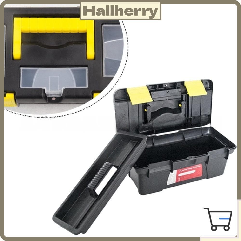 Caixa De Armazenamento De Ferramentas HLLYHERRY , Ferramenta Manual De Bandeja Removível De Camada Dupla , De 2 Camadas 