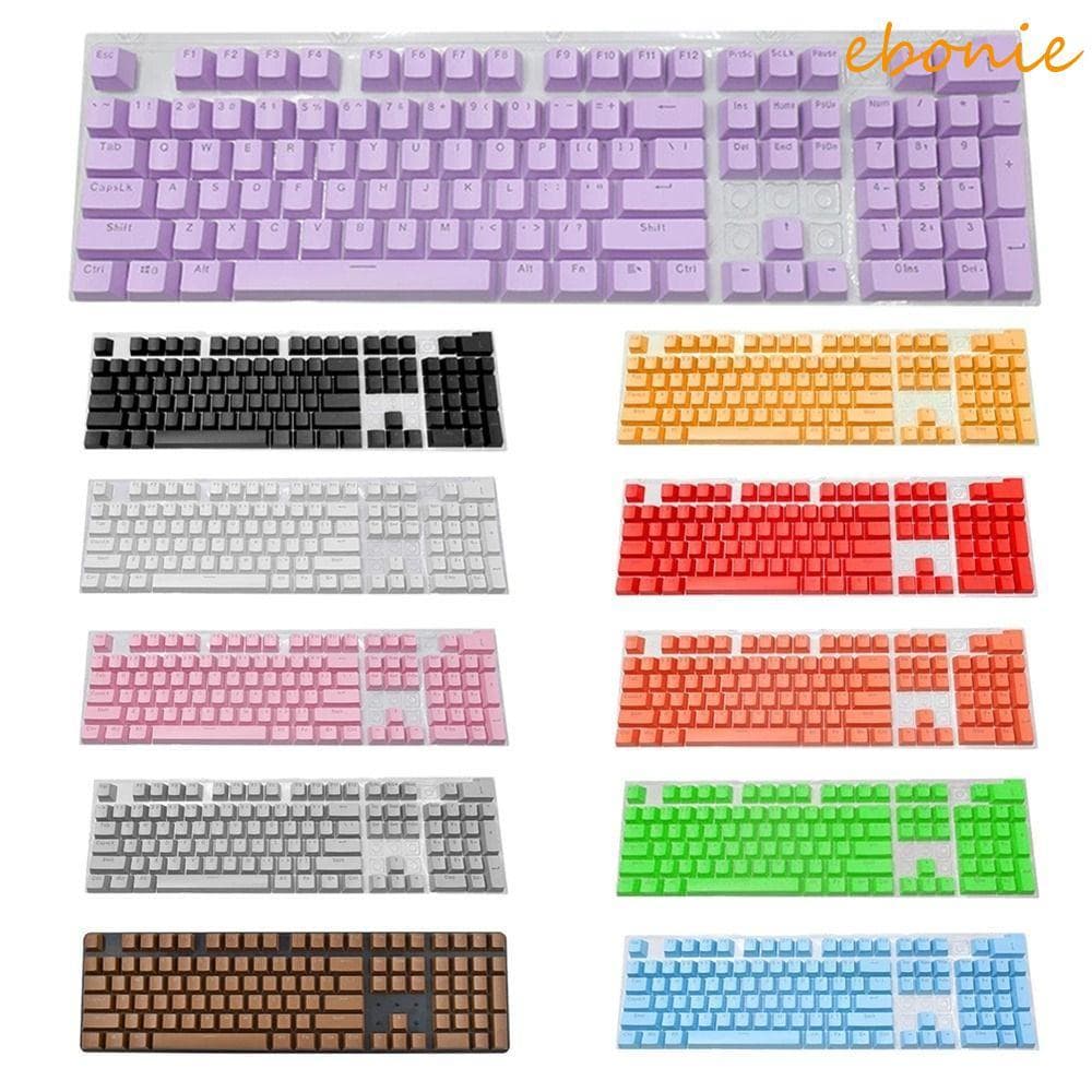 EBONIE Teclas Mecânicas Teclado Mecânico Universal 61/87 104/108 980k Em Branco