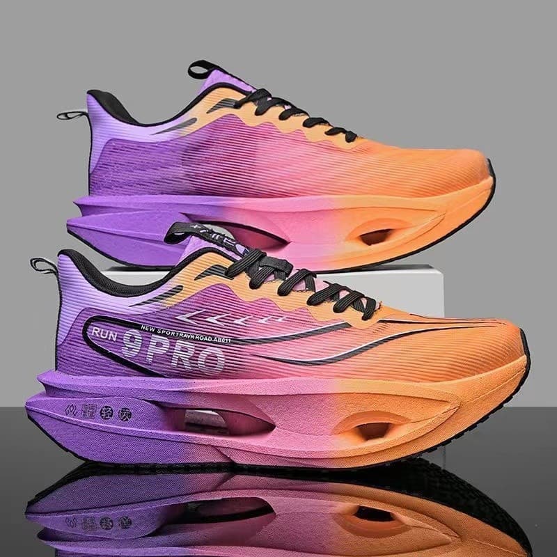 Novos Tênis de Corrida Masculinos e Femininos para Outono, Tênis Esportivos com Placa de Carbono, Tamanhos 35-45
