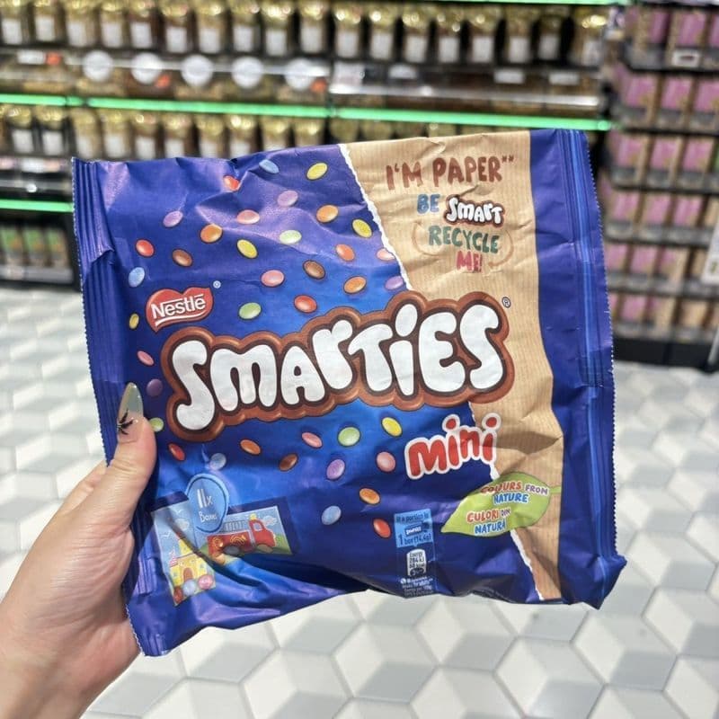 Hong Kong Digou Importado Nestlé Smarties Alemão Smarties Feijão de Chocolate Lanches Independentes Pacote Pequeno 9/3/2