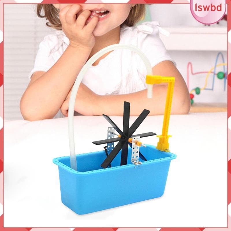 [Lswbd] Brinquedo De Roda Hidráulica Elétrica DIY , Ciência Montada À Mão , Brinquedos Educativos Para Estudantes , Expe