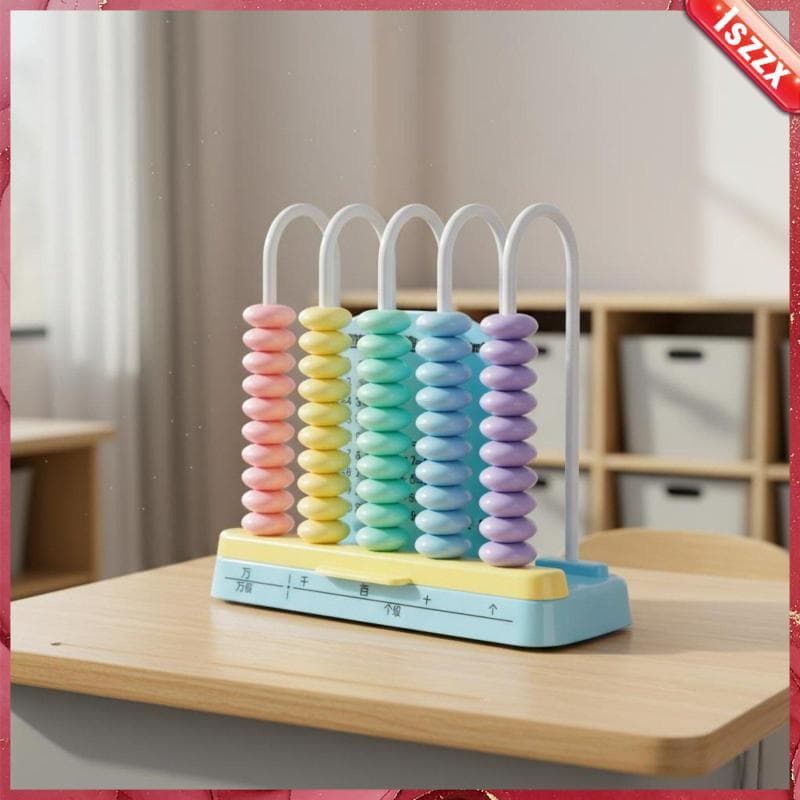 [Lszzx] Ábaco Aritmético Colorido Contas Matemática Brinquedo Números Infantis Aprendendo Brinquedos Educativos Para Cri