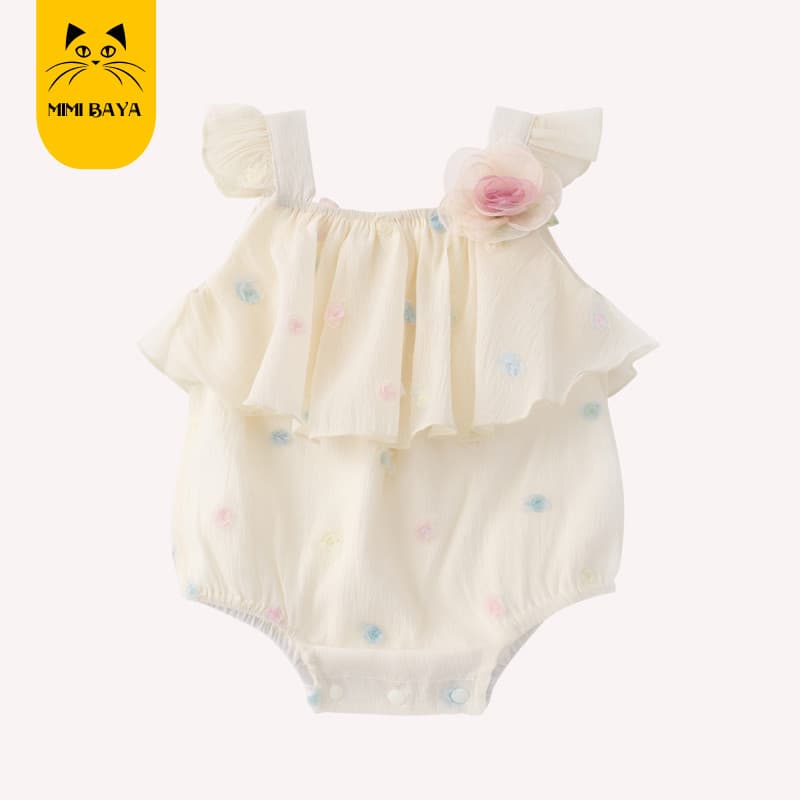 Bebê roupas de bebê verão estilo fino bebê menina macacão princesa roupas verão estilingue bebê macacão