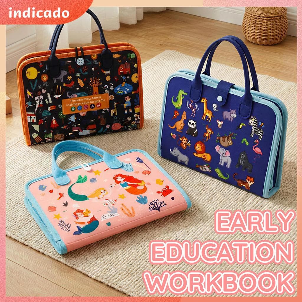 Placa Ocupada Para Crianças Montessori Brinquedos Sensoriais De Atividade Brinquedo Educativo 1 2 3 4 Anos De Idade Meni