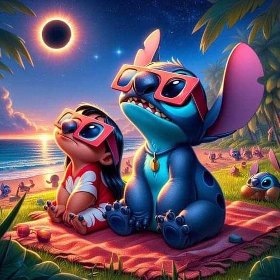 1 peça, 5D, DIY, Kit de pintura de diamante redondo, praia, mosaico de personagens de desenhos animados, arte de diamant