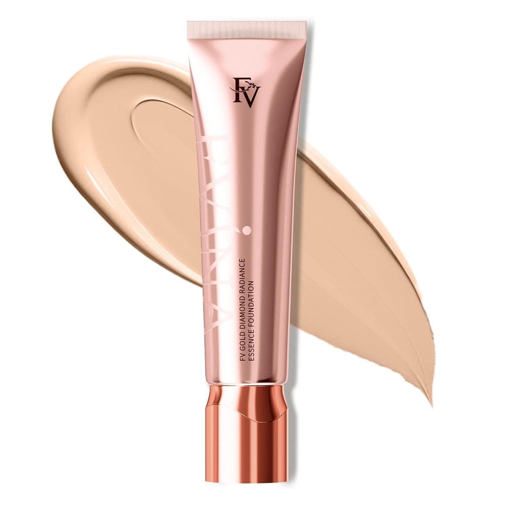 Base Líquida Matte Flawless FV, Cobertura Total e Base Sem Óleo, Fórmula Hidratante, Base de Longa Duração para Todos os