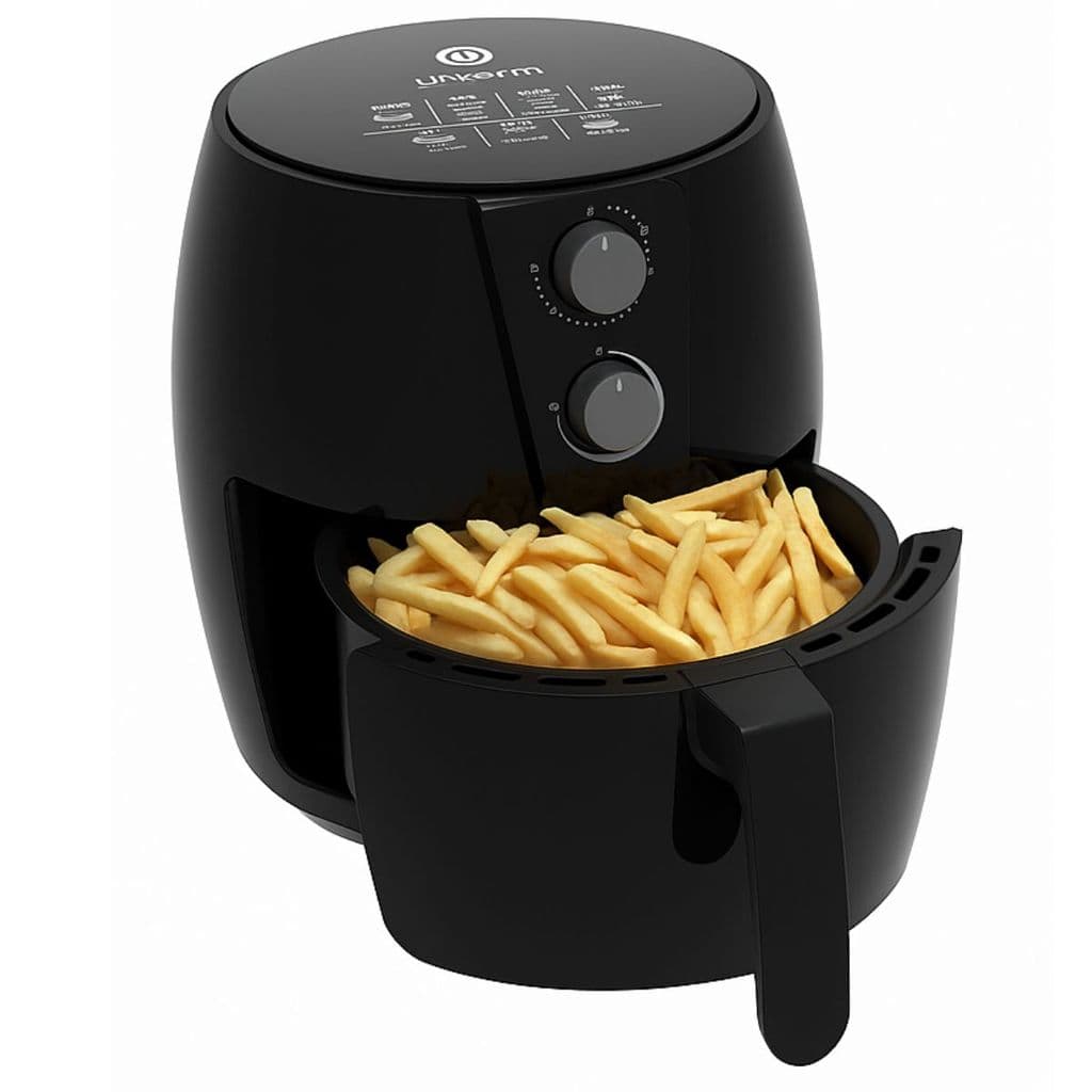 Fritadeira Air Fryer Elétrica Sem Óleo 4,8L Antiaderente Alta Potência Unitermi 1500W