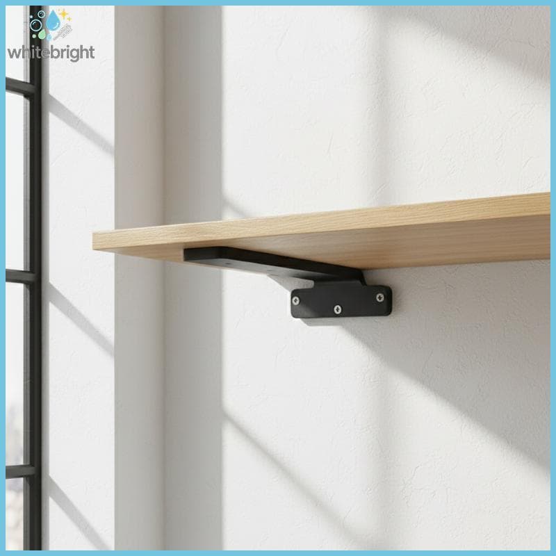 Suporte De Prateleira Flutuante Para Serviço Pesado , Ferro Fundido De 3 Mm , 1 Conjunto De Prateleiras De Parede Indust