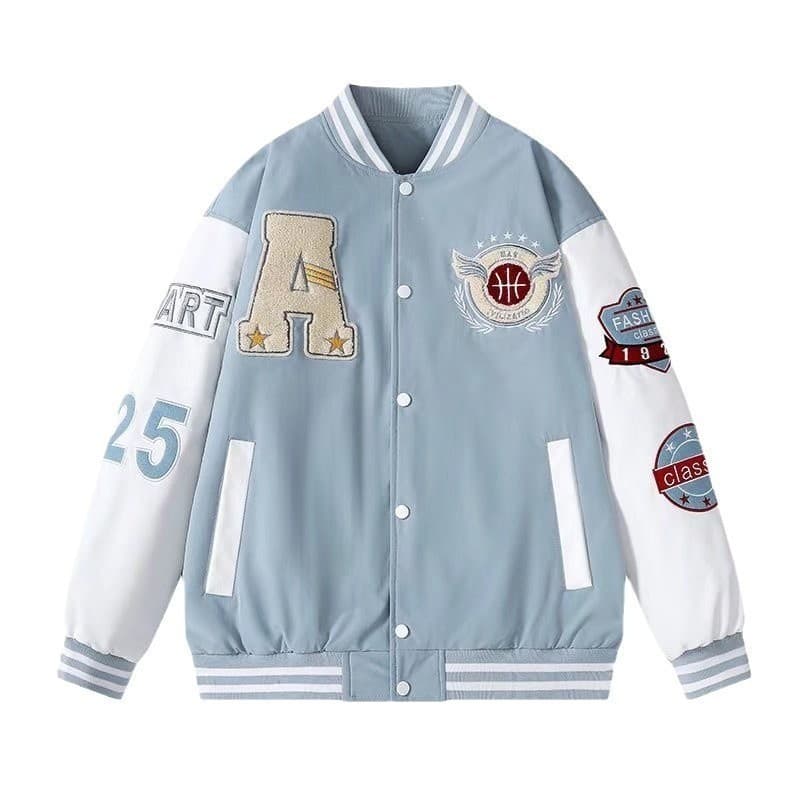 Jaqueta cardigã americana masculina, roupa de rua, uniforme de beisebol retrô, jaqueta Casual masculina