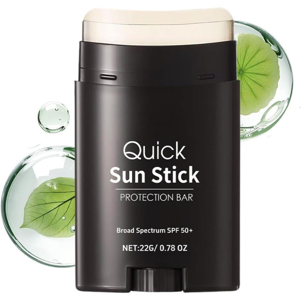 Protetor Solar Facial SPF 50 - Protetor Solar em Roll-on - Leve, à prova d'água, sem resíduos brancos, não oleoso - P U3