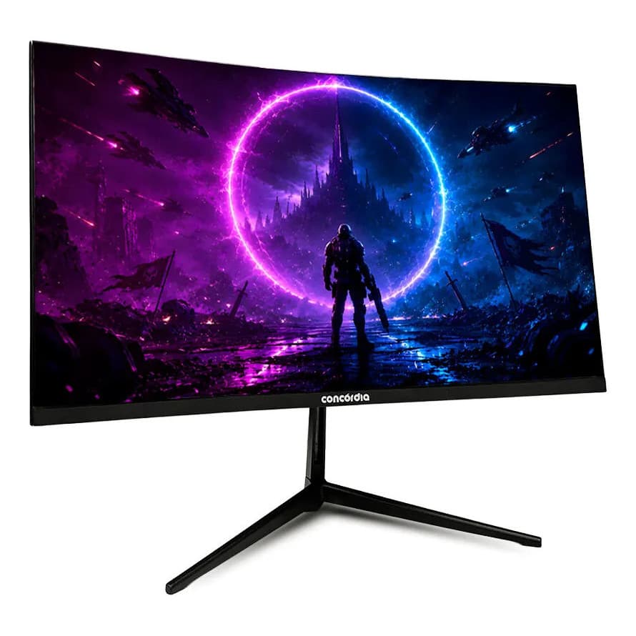 Monitor Gamer Curvo Concórdia 23.8 Cz238f 200hz Fhd 2xhdmi Preto 127/220v