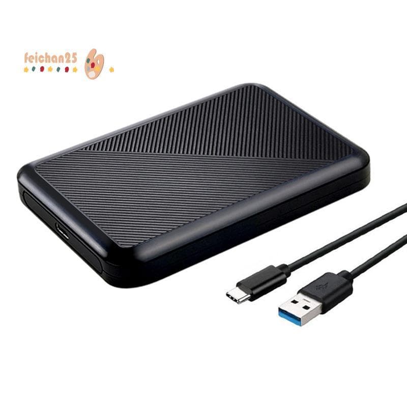 [Fast F] Disco Rígido Externo SSD De 5 Gb/S De Estado Sólido De 2.5 " Com USB 3.1 Para PC Laptop Suporte Até 6 Tb , Cabe