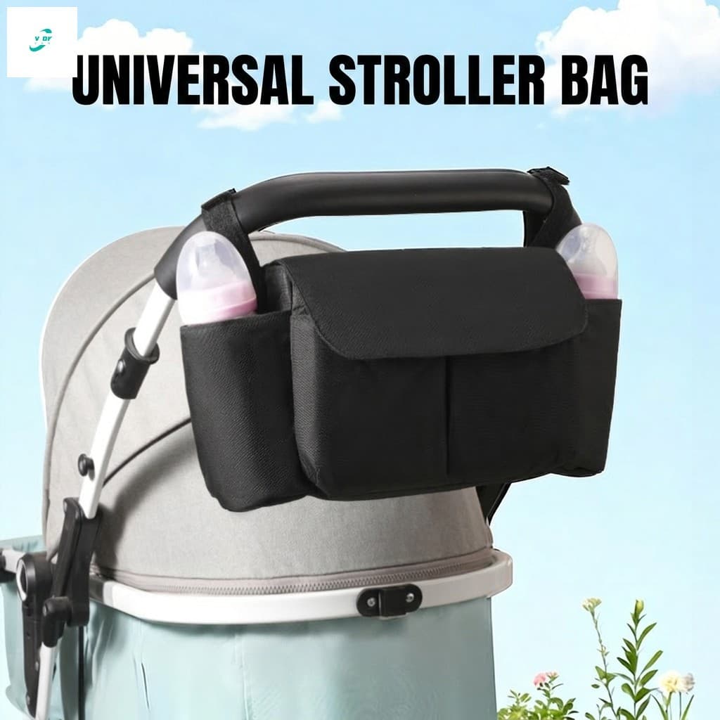 Bolsa Para Carrinho De Primavera-De Ombro Multifuncional Elegante Múmia Armazenamento De Bebês