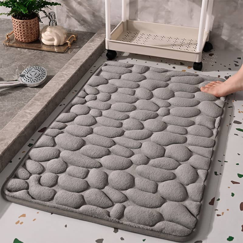Tapete transfronteiriço para sala de estar, tapete antiderrapante para banheiro, cozinha, porta de banheiro, absorve