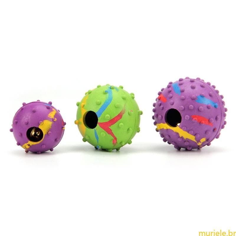Mur S Para Ml Interativo Gatos Brinquedo Chilrear Bolas De Borracha Macia Gatinho Filhote De Cachorro Brinquedos Animais