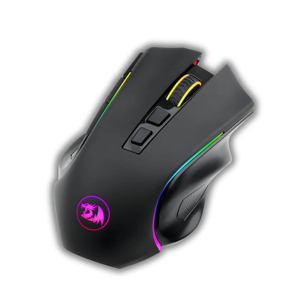 Mouse Gamer Para Jogo Redragon Griffin M602-KS Wireless Sem Fio Preto