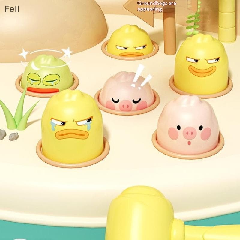 [Fel] Wha-a-mole Brinquedo Bebê Jogando Hamster Criança Educativo Precoce Batendo Knoing Brinquedos Para Crianças Venda 