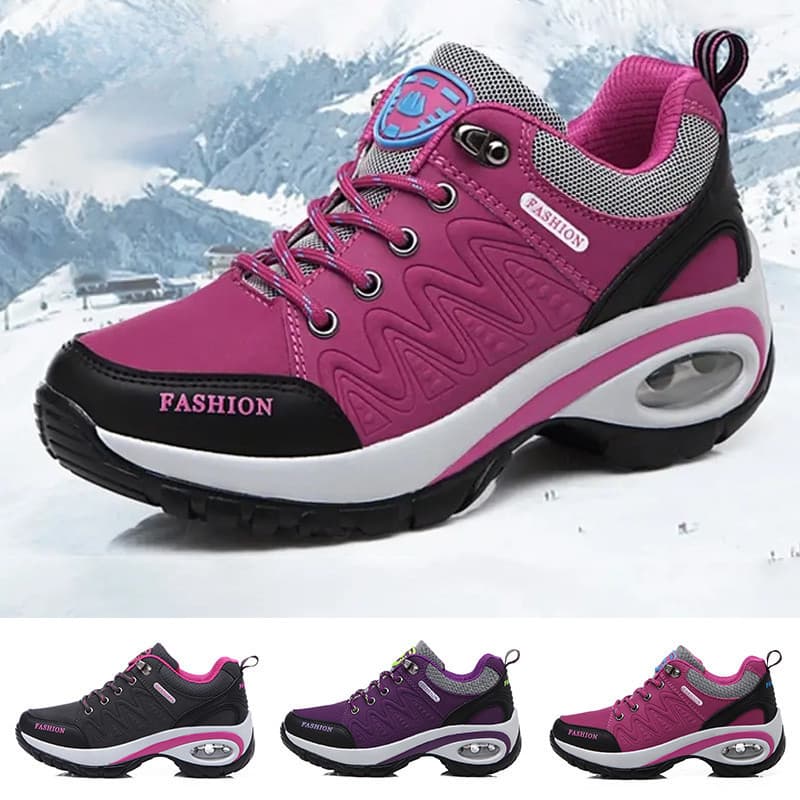 Tênis Femininos 2026, Moda, Altura do Salto 6cm, Calçados de Caminhada Femininos, Tênis Esportivos Femininos com Salto C