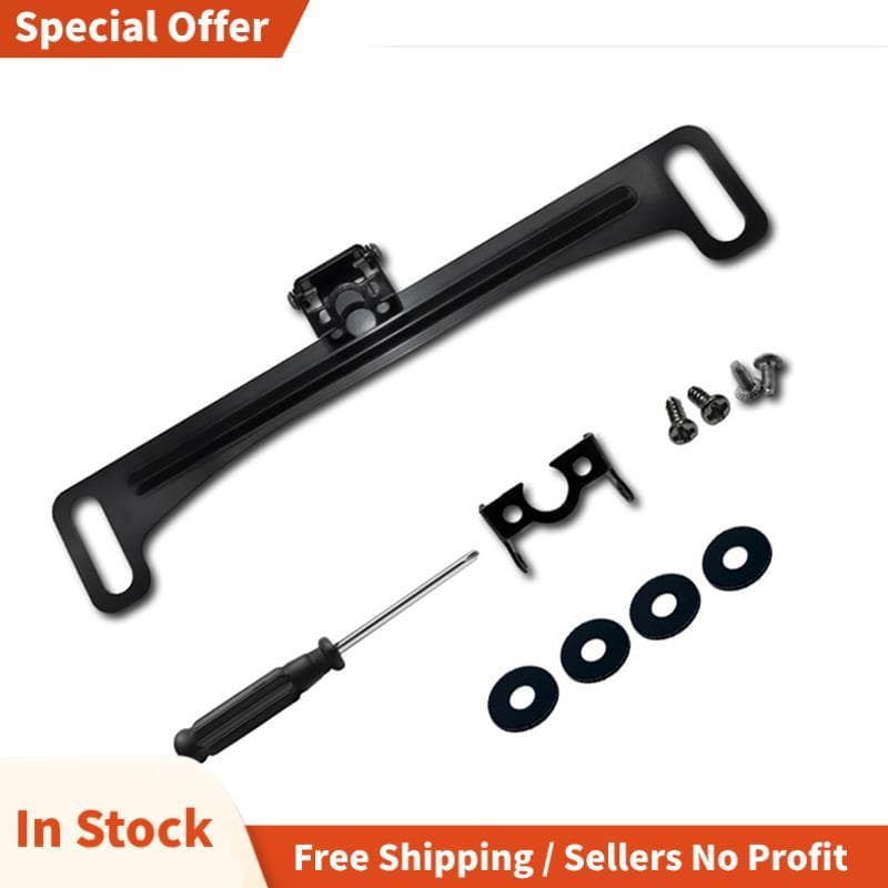 Universal Câmera De Visão Traseira Suporte Da Placa Licença Backup Montagem Para Do Carro Preto