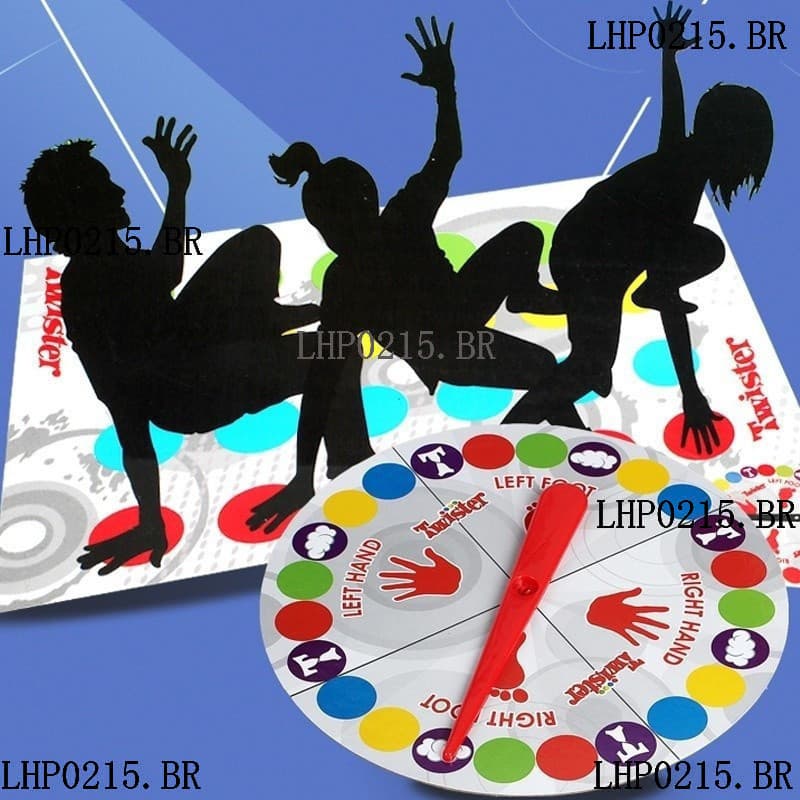 Jogo Engraçado Twister Jogo De Tabuleiro Para O Amigo Da Família Festa Divertido Twister Para Crianças Jogos