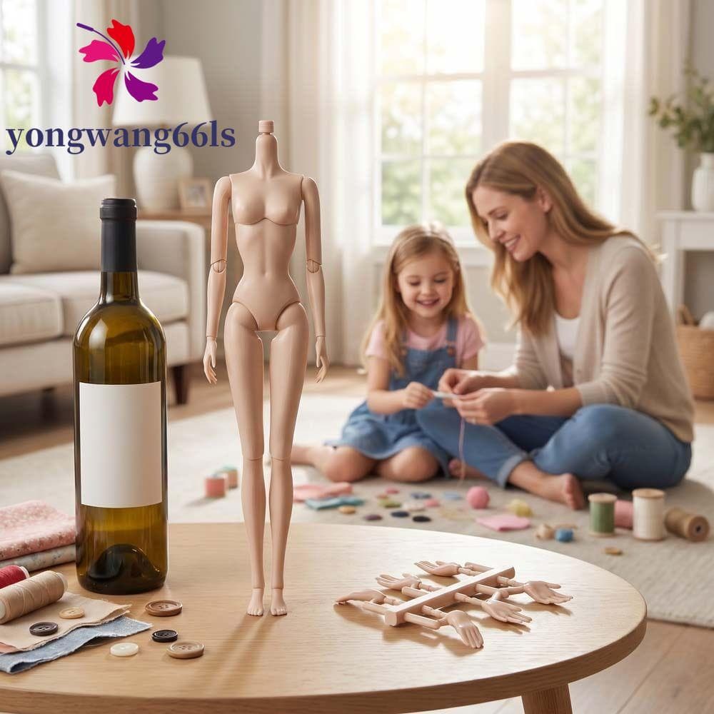 Boneca Super Modelo YONGWANG , Bonecas BJD Nuas Articuladas Multifuncionais De Substituição , Corpo De Figura De Ação De