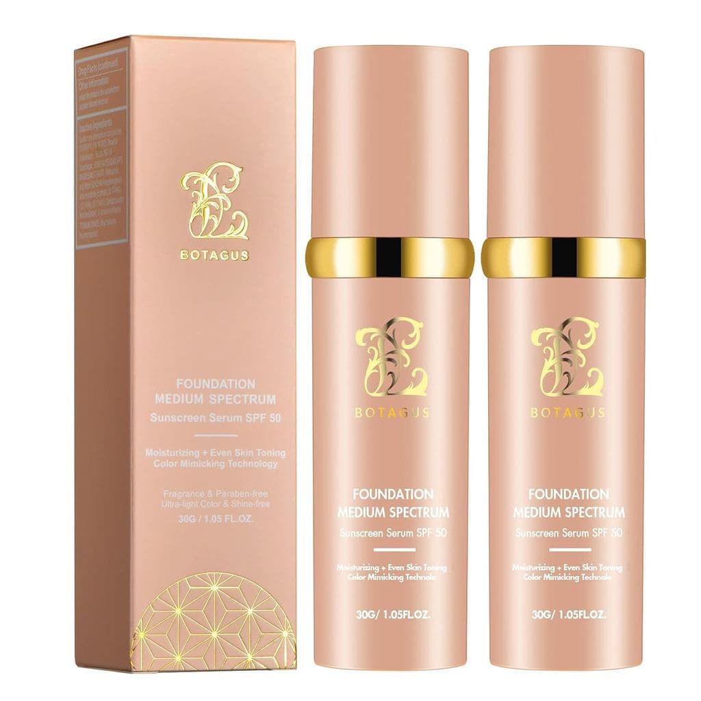 Base de maquiagem que muda de cor, base líquida quatro em um - a base líquida da MediSpectrCosmetics, contém FPS50+, dis