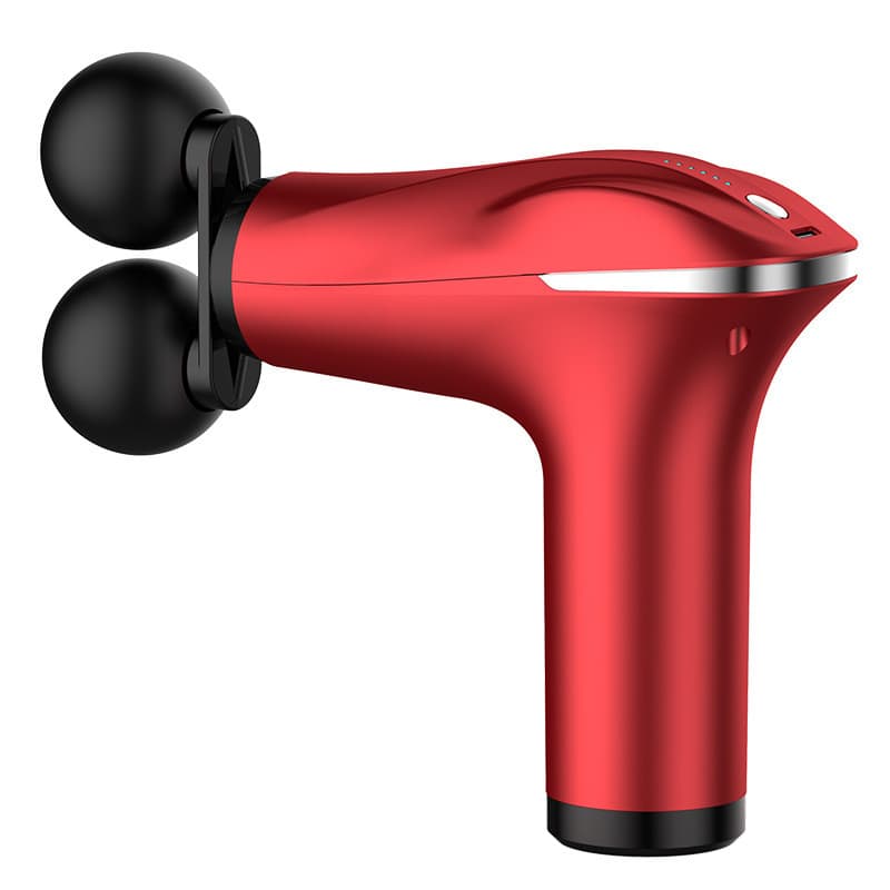 Massageador de relaxamento muscular de dupla cabeça mais vendido, mini massageador de fáscia para o pescoço, massageador