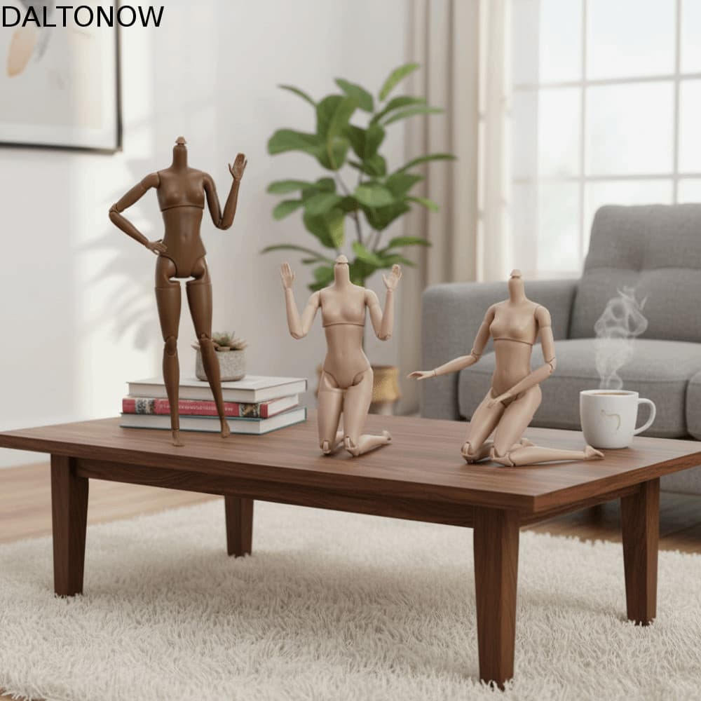 Boneca Super Modelo DALTONOW , Sólida Destacável Articulada Bonecas BJD Nuas , Corpo De Figura De Ação De Reposição