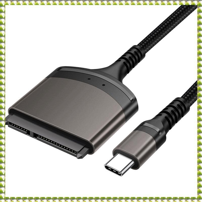 (Oflw) TYPE-C Para Sata 3.0 Cabo USB Adaptador 2.5 Polegadas SSD Externo HDD Disco Rígido 22 Pinos III PC
