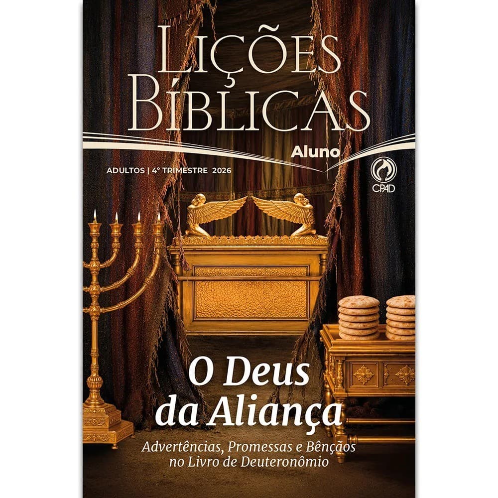 Revista Lições Bíblica Adulto Aluno 4º Trimestre 2026