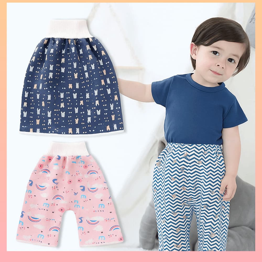 Fraldas De Pano Laváveis , Fralda De Bebê Infantil À Prova D'água Calça Impermeável , Saia De Algodão Evasê