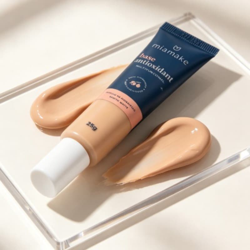 Base Líquida Mia Make Chill Média Cobertura Vegana 30ml Matte
