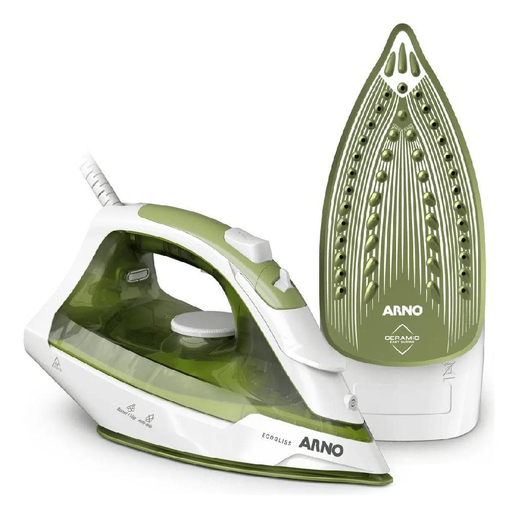 Ferro A Vapor Ecogliss Com Base Cerâmica E Modo Eco 220v