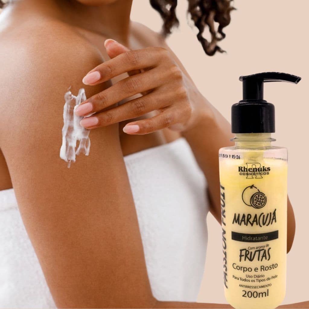 Hidratante Corporal Hidratante Creme Maracujá Corporal Hidratação e Maciez