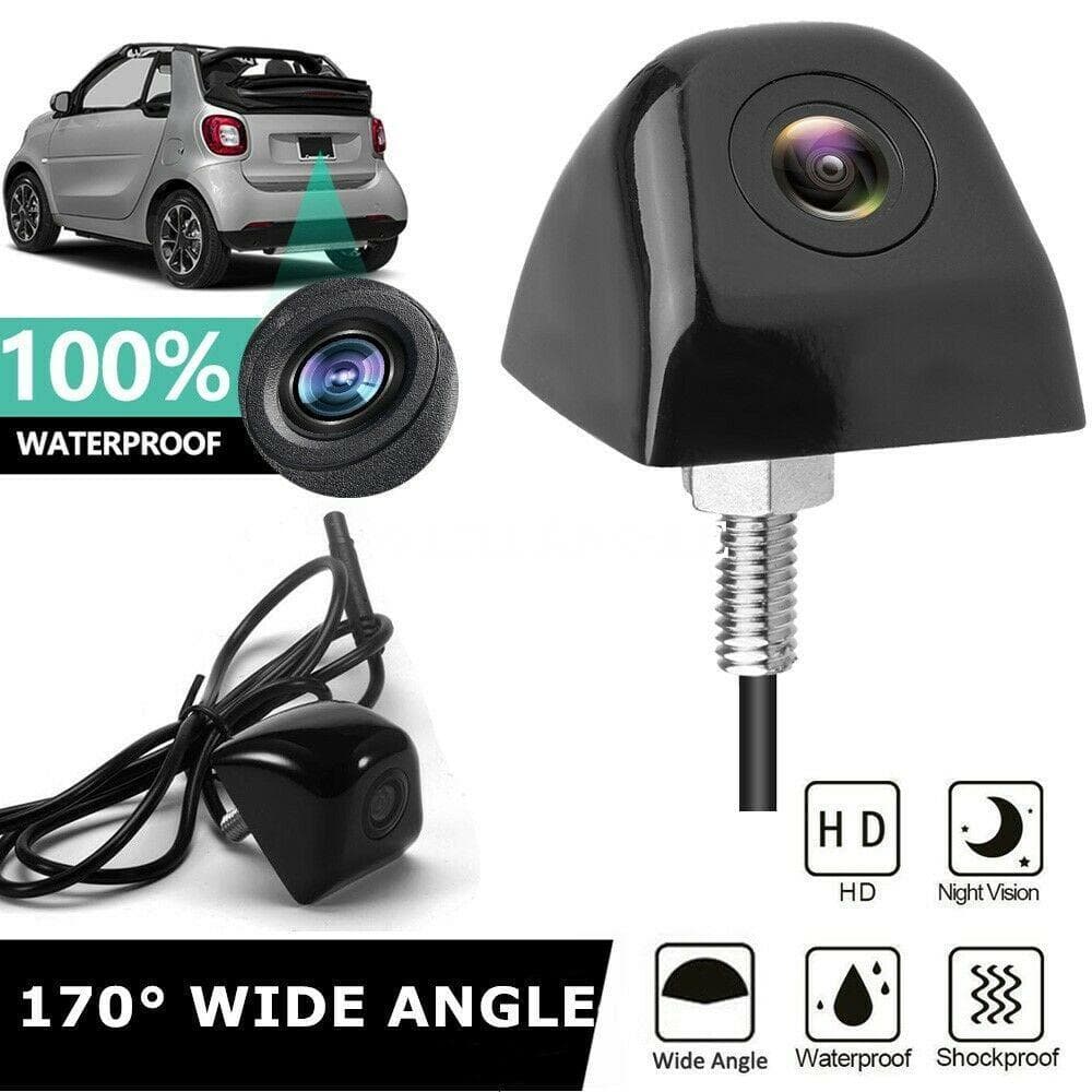 Câmera De Veículo CCD HD Visão Noturna Universal Carro Reverso Backup Auto Vista Traseira Do