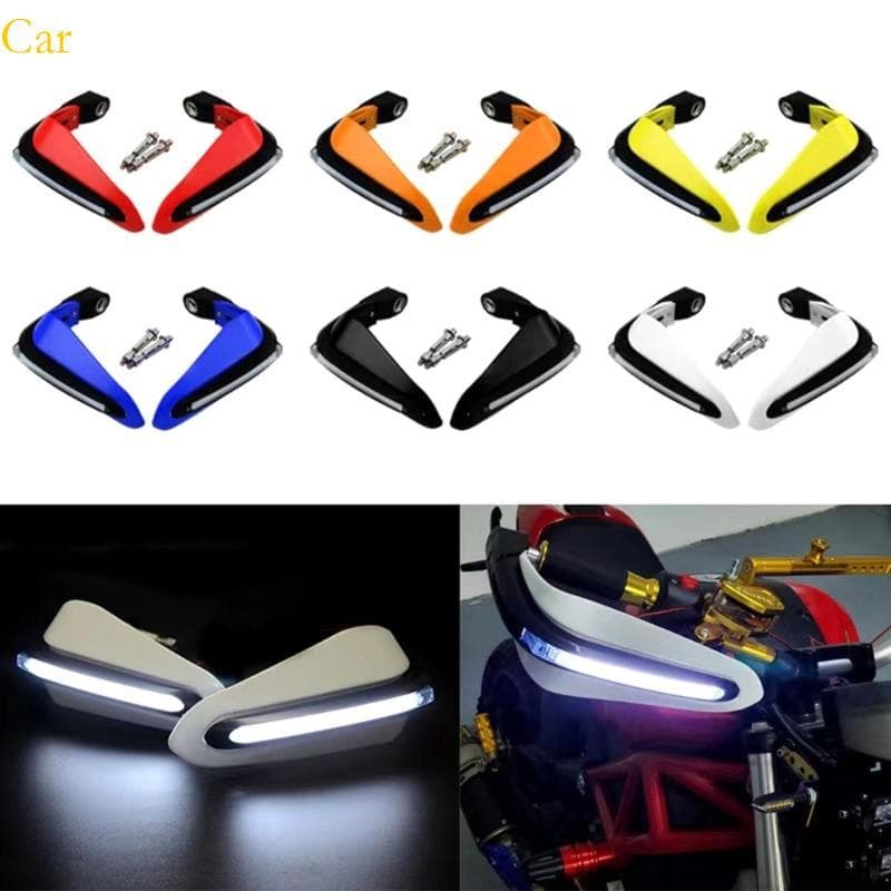 Carro 1 Par Alça Protetor Escudo À Prova De Vento Motocicleta Mão Guarda Guiador Handguard Acessórios Moto Proteção -